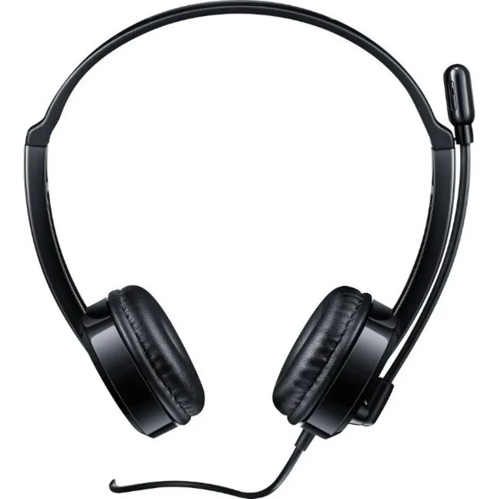 Rapoo H100 Wired Stereo Headset with Mute Mic ? 3.5mm Black - Image 2