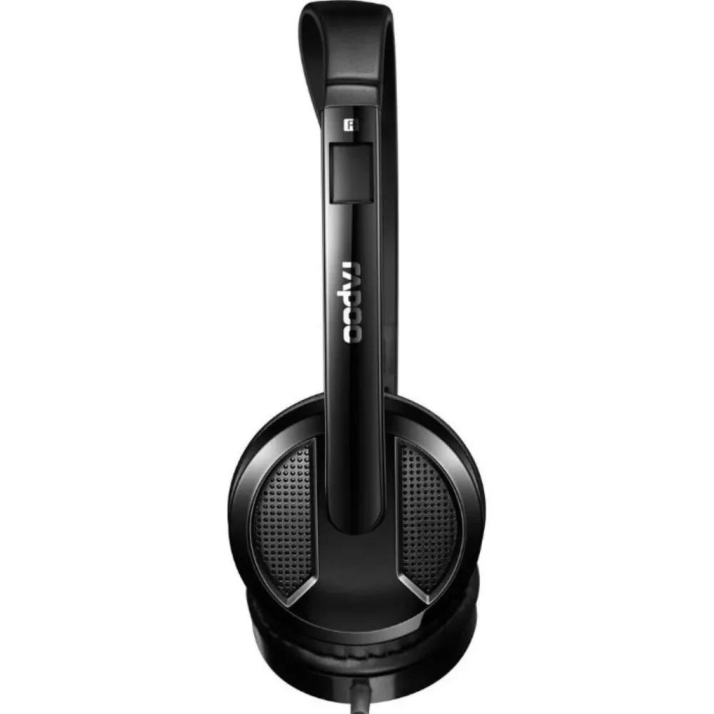 Rapoo H100 Wired Stereo Headset with Mute Mic ? 3.5mm Black - Image 3