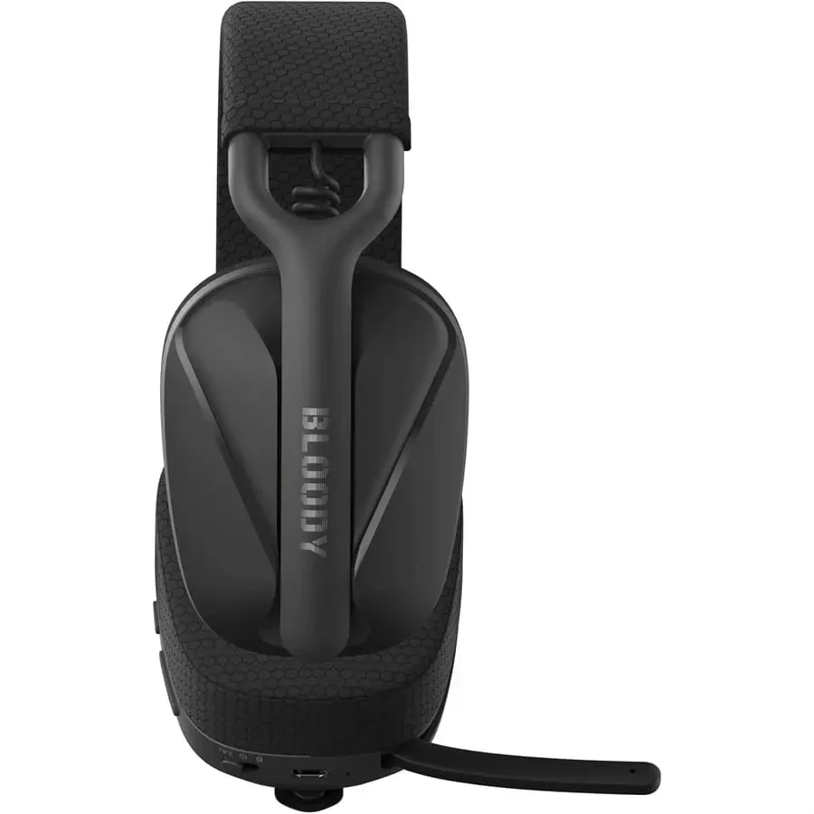 Bloody GR280 Lightweight Tri-Mode (BT/2.4G/3.5mm) Wireless Gaming Headset - Black - Image 3