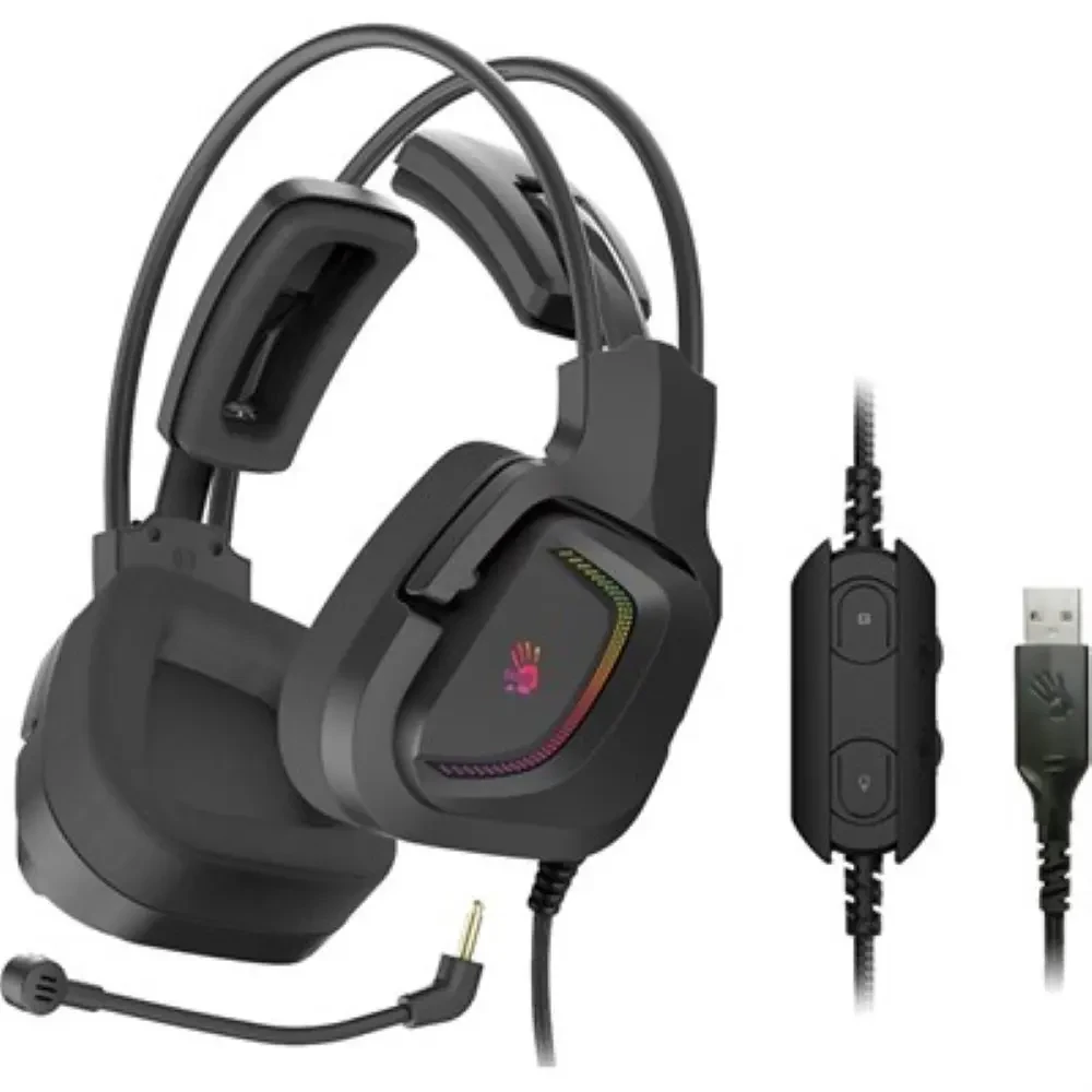 Bloody G575 Pro 7.1 Virtual Surround Sound Gaming Headphone USB - Grey