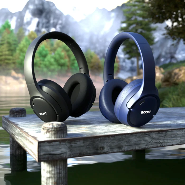 Boost Sync Wireless Headset - Matte Black - Image 4