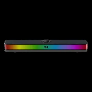 Redragon GS515 Neo RGB Desktop Soundbar, 2.0 Channel Stereo Computer Speakers for Desktop with Bluetooth 5.3, USB-C/USB Powered, Black