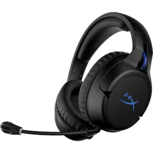 HyperX Cloud Flight ? Wireless Gaming Headset for PS5 and PS4, Up to 30-hour Battery, Memory Foam Ear Cushions and Premium Leatherette, Noise-Cancelling Microphone with LED Mic Mute, Blue (Box Open)