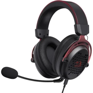 Redragon H386 Diomedes Wired Gaming Headset - 7.1 Surround Sound, 53MM Drivers, Detachable Microphone, USB/AUX 3.5mm Works for Multi Platforms PC, PS4/3 & Xbox One/Series X, NS