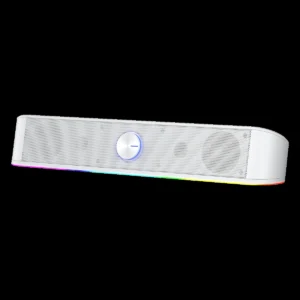 Redragon GS560 Adiemus RGB Desktop Gaming Soundbar - White