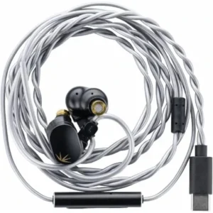 Moondrop CHU II DSP IEM Headphones High Performance Dynamic Driver USB-C in-Ear Monitors Type-C with Microphone Earphone