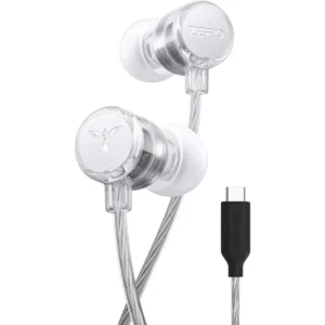 Tanchjim Zero Ultima Entry-Level HiFi Earphones, Patented DMT4 Ultra Driver, 2DD in-Ear Headphones Built-in DSP, Lightweight Wired Gaming Earbuds with Acoustic Labyrinth Rear Chamber - Type-C with Mic