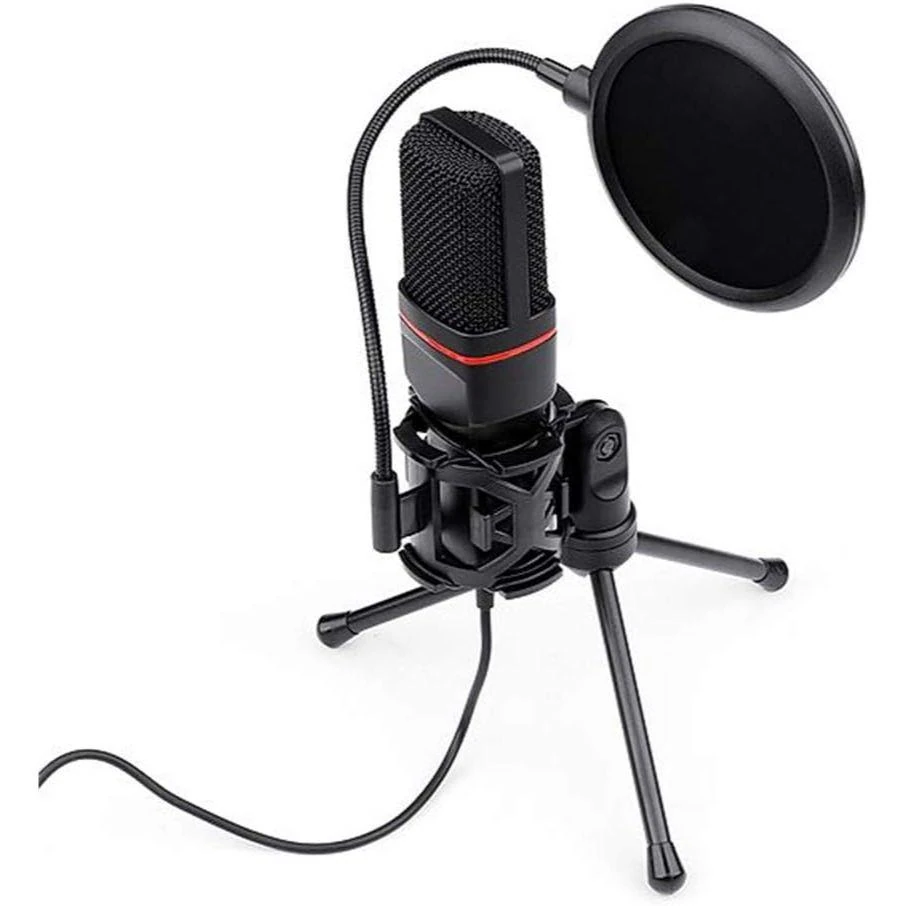 Redragon Seyfert GM100 Professional Gaming Microphone with Pop Filter (3.5mm Connection) - Image 4