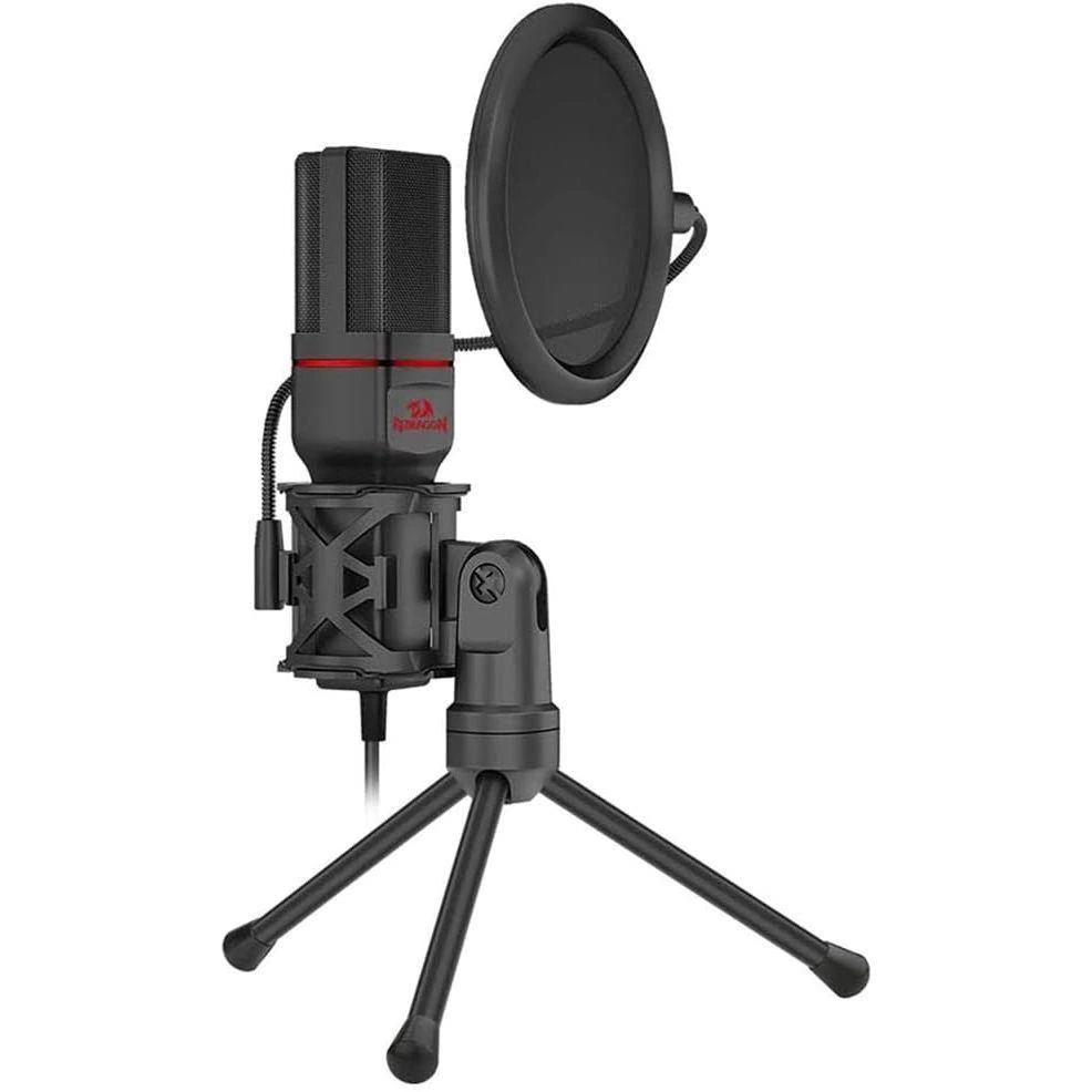 Redragon Seyfert GM100 Professional Gaming Microphone with Pop Filter (3.5mm Connection) - Image 5