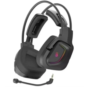 Bloody MR575 Bluetooth + 2.4GHz + Wired Triple-Mode RGB Gaming Headphone - Black