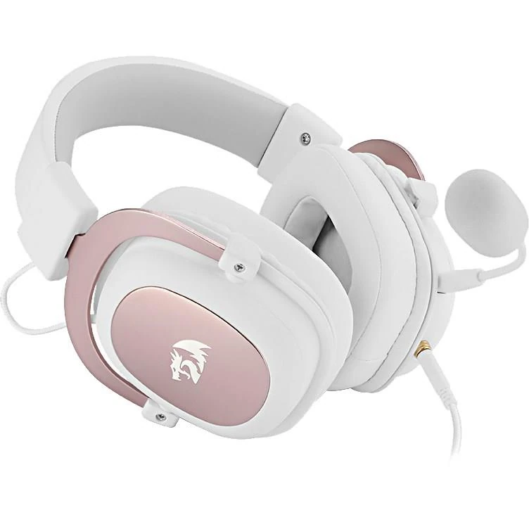 Redragon H510 Zeus 2 7.1 Surround Sound Wired Gaming Headset - White - Image 2