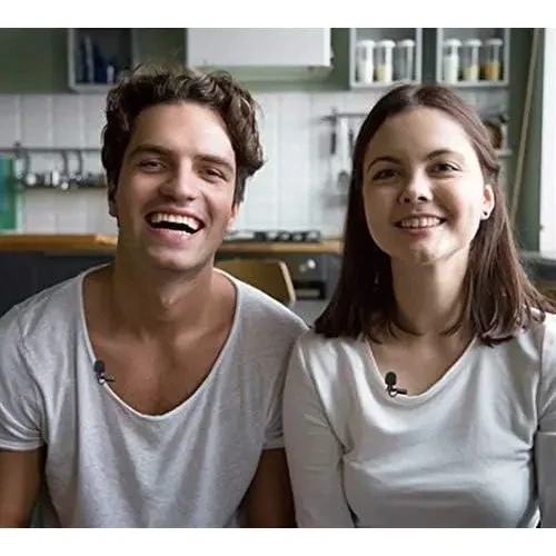 Boya TX8 Pro 48-CH Beltpack Transmitter and Lavalier for RX8Pro Dual-Channel Camera Mountable Receiver & SP-RX8 Smartphone Receiver, Black - Image 2