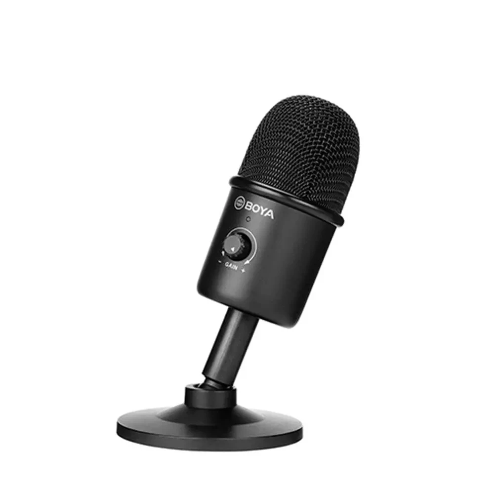 Boya BY-CM3 USB Condenser Desktop Microphone With Recording for Laptop Windows Mac Studio Video Mode for Youtube Live Streaming - Image 2