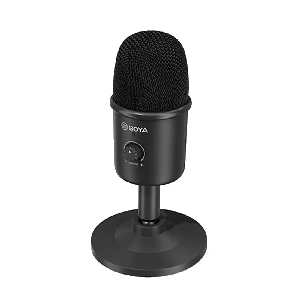 Boya BY-CM3 USB Condenser Desktop Microphone With Recording for Laptop Windows Mac Studio Video Mode for Youtube Live Streaming - Image 3