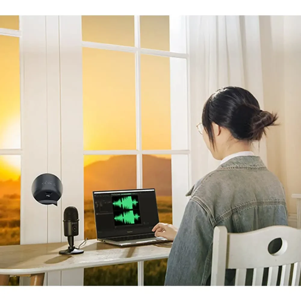 Boya BY-CM3 USB Condenser Desktop Microphone With Recording for Laptop Windows Mac Studio Video Mode for Youtube Live Streaming - Image 6