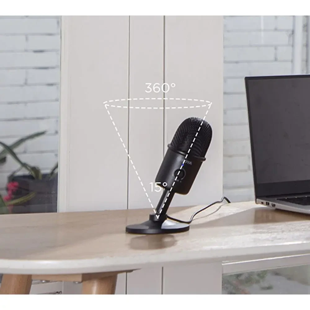 Boya BY-CM3 USB Condenser Desktop Microphone With Recording for Laptop Windows Mac Studio Video Mode for Youtube Live Streaming - Image 7
