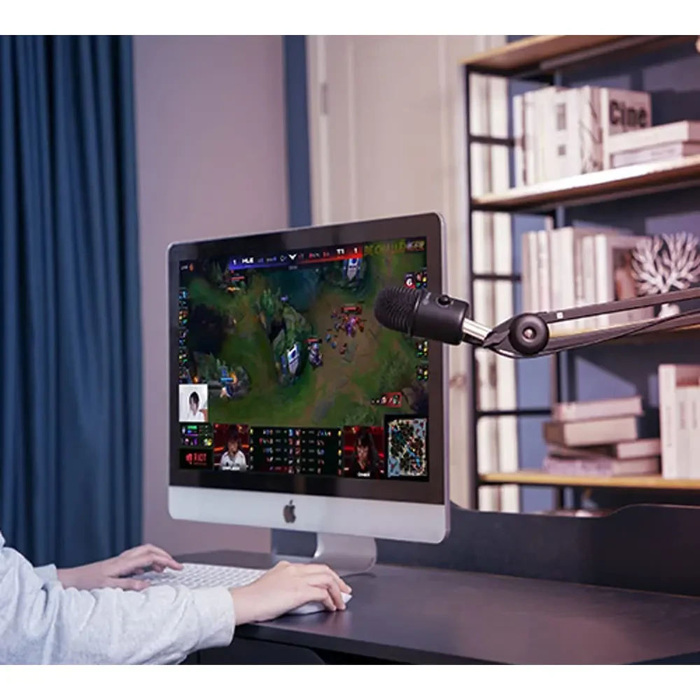 Boya BY-CM3 USB Condenser Desktop Microphone With Recording for Laptop Windows Mac Studio Video Mode for Youtube Live Streaming - Image 8