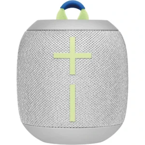 Ultimate Ears Wonderboom 3 Small Portable Wireless Bluetooth Speaker, Big Bass 360-Degree Sound for Outdoors, Waterproof, Dustproof IP67, Floatable, 131 ft Range - Joyous Brights Grey (Box Open)