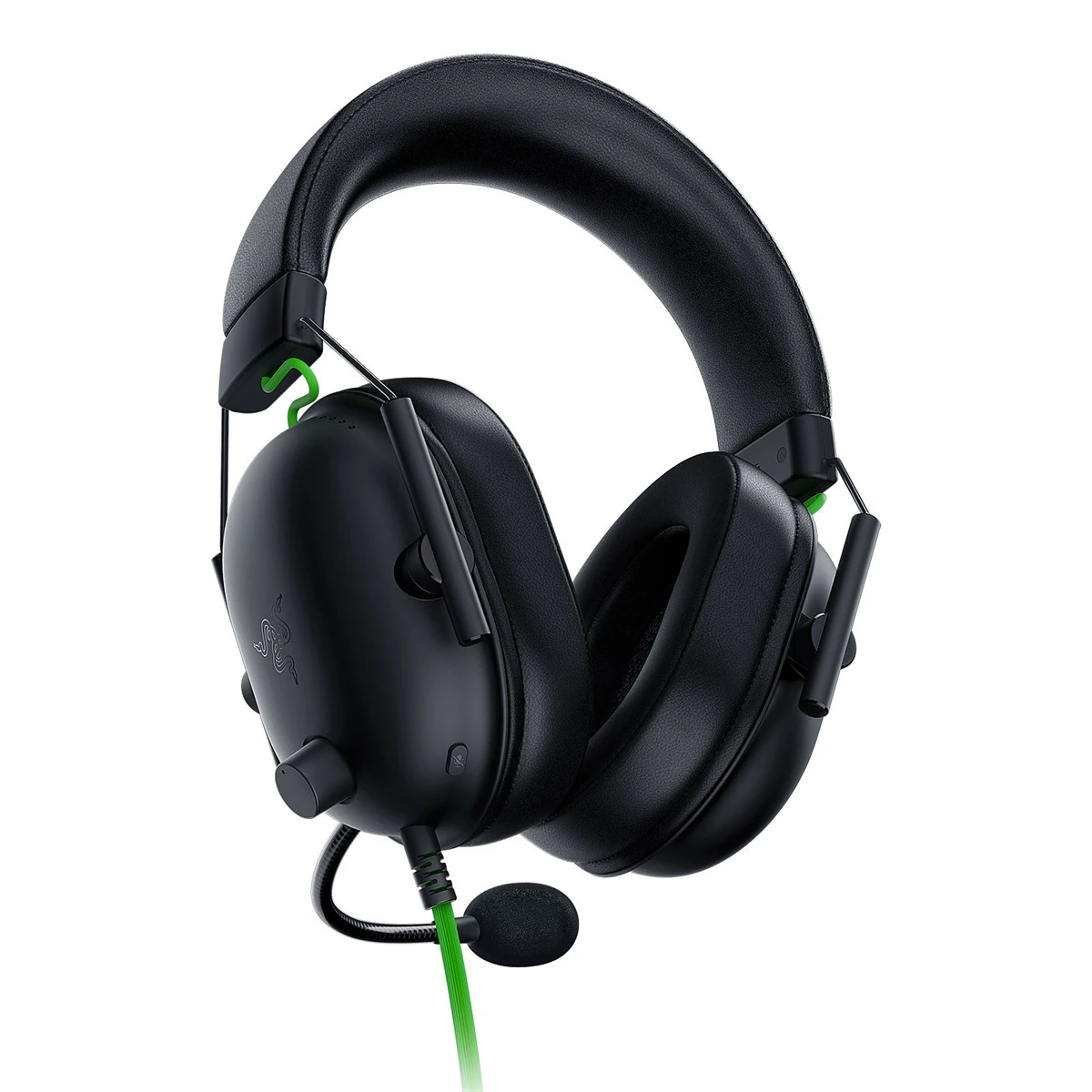 Razer BlackShark V2 X Gaming Headset: 50mm Drivers, Memory Foam Cushion, For PC, PS4, PS5, Switch, 3.5mm Audio Jack - Black - Image 2
