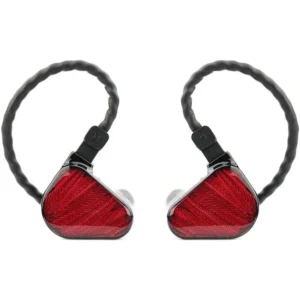 Truthear x Crinacle Zero: Red IEM Dual Dynamic Drivers in Ear Headphone with 0.78 2Pin Cable
