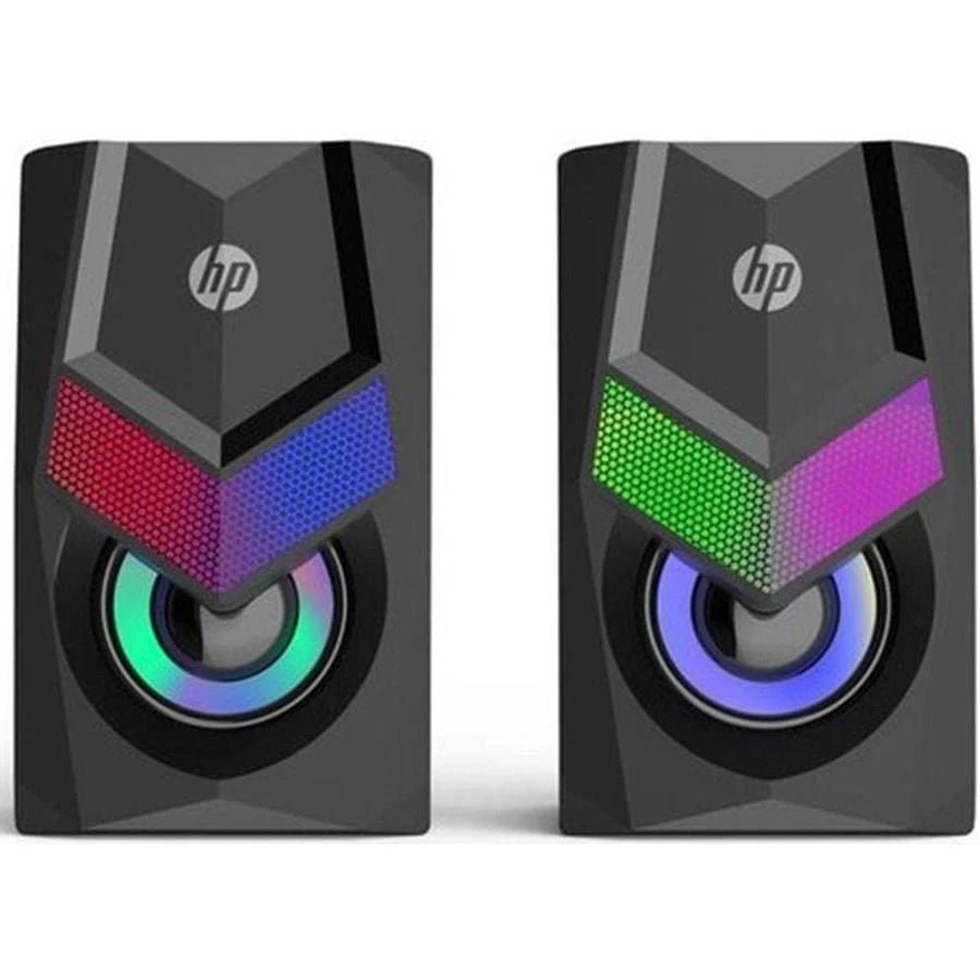 HP DHE-6000 2.0 Stereo RGB Gaming Speaker - Image 2