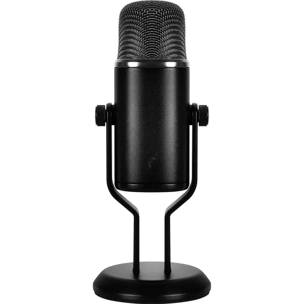 MSI Immerse GV60 Streaming Microphone, Plug & Play, 24bit/96kHz, 4D Pickup, For Singing, Podcasts, Interviews, Meetings, Gaming, Zero-latency, Built-in 3.5mm, 3m USB Cable, Dedicated Dials with Mic Mute Button - Image 4