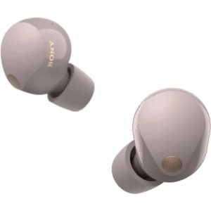 Sony WF-1000XM5 The Best Truly Wireless Noise Cancelling Earbuds Headphones, Bluetooth WF XM5 Earbuds with Alexa Built-in, Smoky Pink