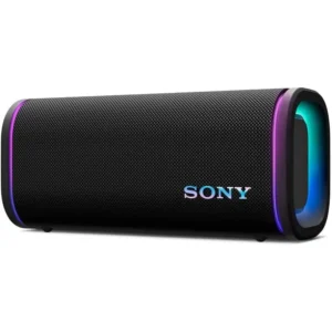 Sony ULT Field 5 Wireless Portable Bluetooth Speaker, IP67 Waterproof, Dustproof, and Rustproof with Enhanced Bass, 25 Hour Battery, 360? Party Light, and Shoulder Strap, Black