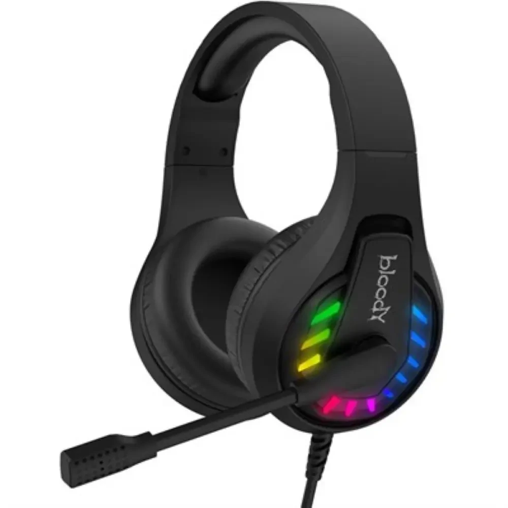 Bloody G230 7.1 Virtual Surround Sound RGB Gaming Headphone USB - Black