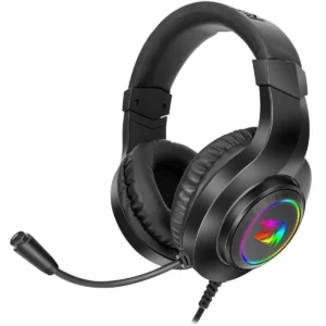 Redragon Hylas H260 RGB Gaming Headset with Microphone, Wired, Compatible with Xbox One, Nintendo Switch, PS4, PS5, PCs, Laptops and Nintendo Switch - Black