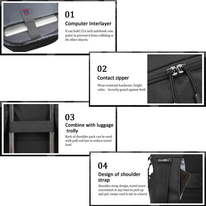 Coolbell CB-8023 Laptop Backpack - Image 4