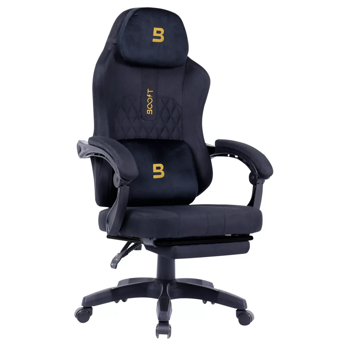 Boost Surge Pro Fabric Gaming Chair - Black