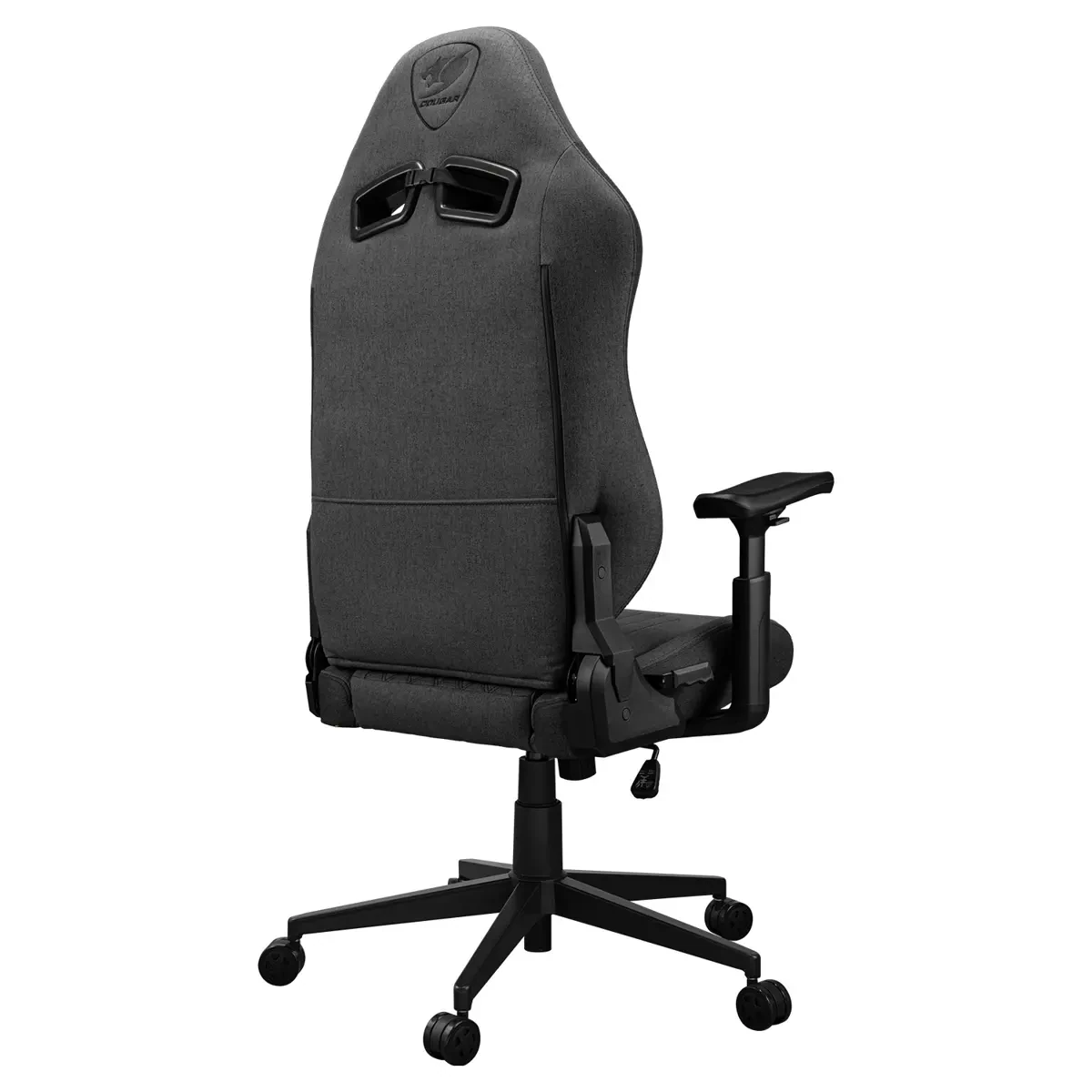 Cougar Explore Royal Gray F Gaming Chair with Breathable Imitation Linen Fabric, 3D Armrests, Lumbar & Neck Pillows - Image 4