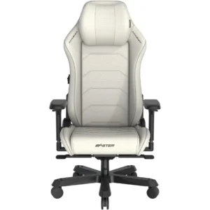 DXRacer Master Series XL Video Gaming Chairs for Adults, Ergonomic Reclining Computer Gaming Chair, Racing Style Height Adjustable, EPU Leatherette (White)