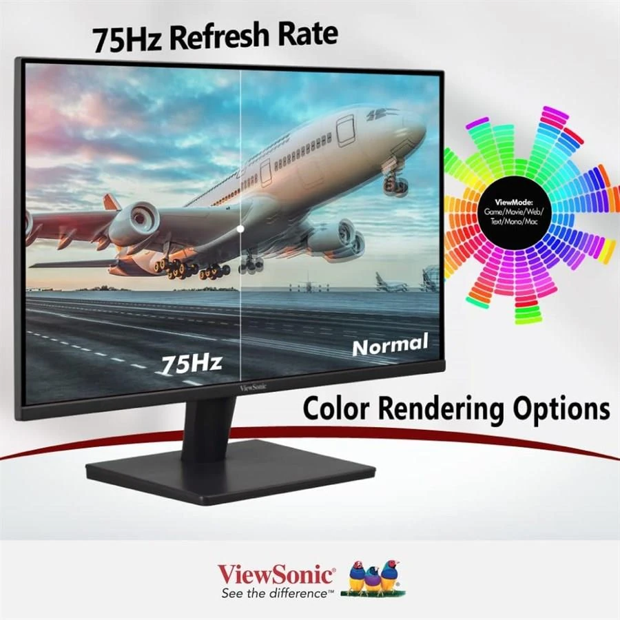 ViewSonic VA2715-H - 75Hz 1080p FHD VA 27" Monitor - Image 3