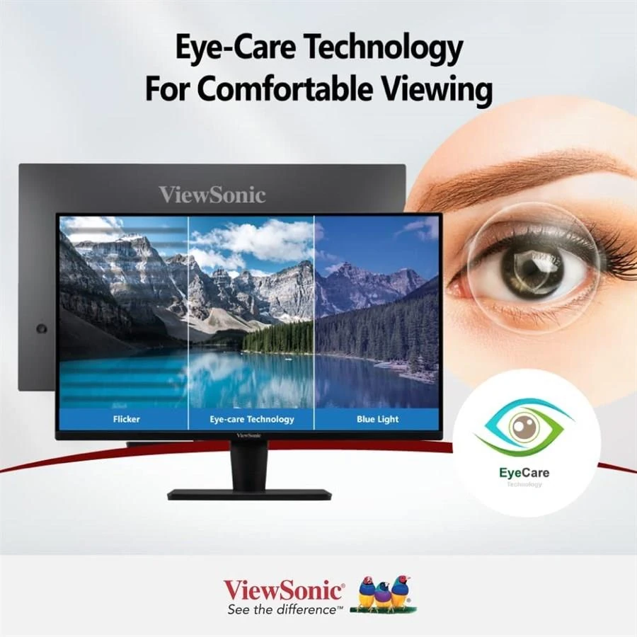 ViewSonic VA2715-H - 75Hz 1080p FHD VA 27" Monitor - Image 4