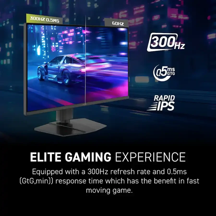 MSI MAG 275QPF X30 27" WQHD (2560x1440) Flat Rapid IPS Gaming Monitor, 300Hz, 0.5ms HDR400 - Image 7