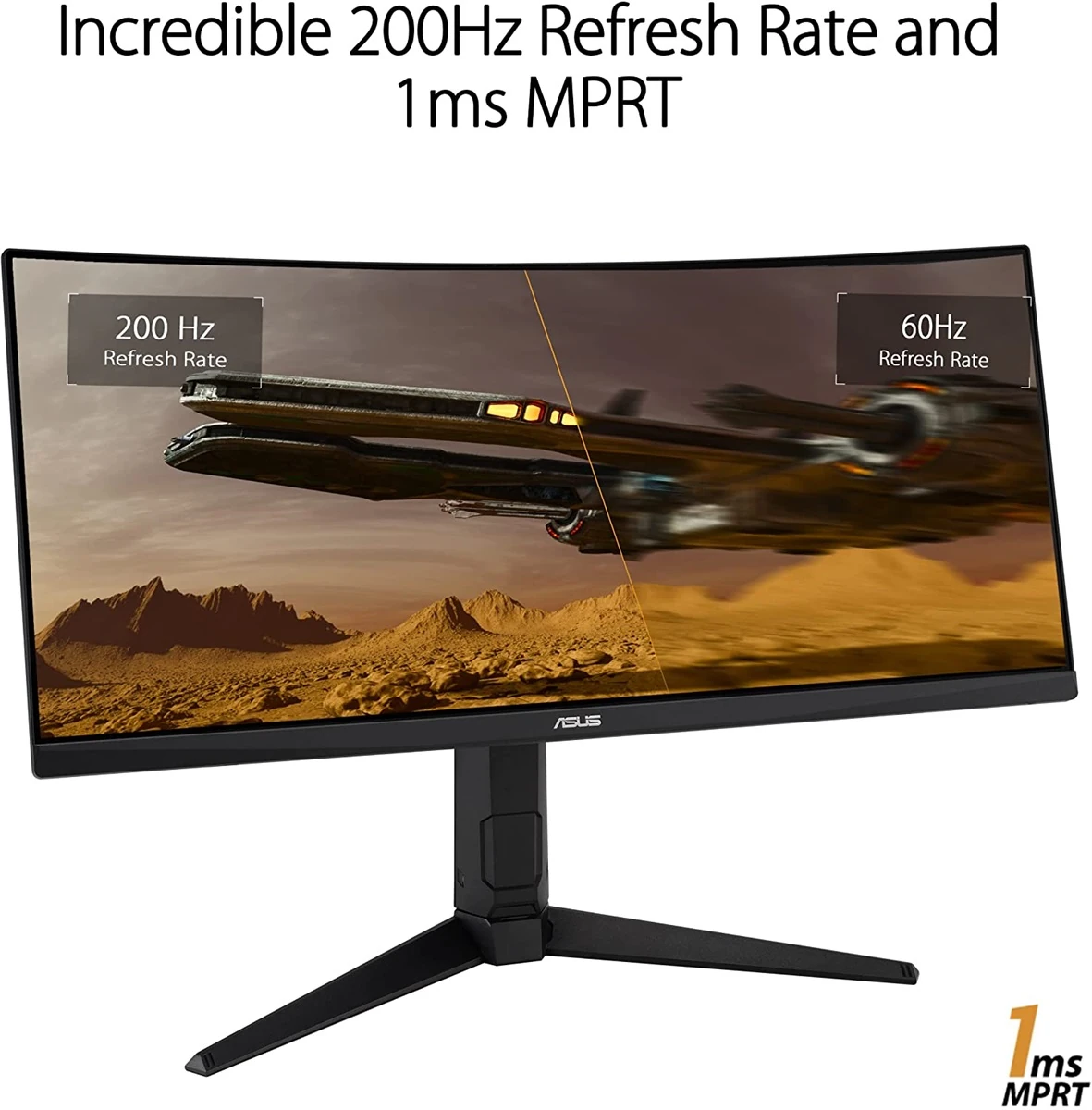 Asus Tuf Gaming VG30VQL1A - 200Hz 1080p WFHD VA 30" Curved Monitor - Image 3