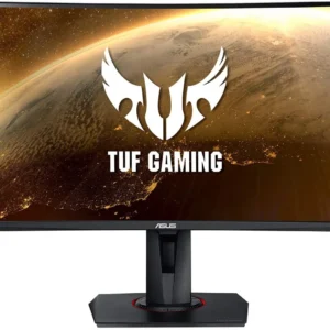 ASUS TUF Gaming VG27WQ Curved Gaming Monitor – 27 Inch WQHD (2560x1440), 165Hz, Extreme Low Motion Blur , Adaptive-sync, FreeSync ,1ms (MPRT), DisplayHDR 400