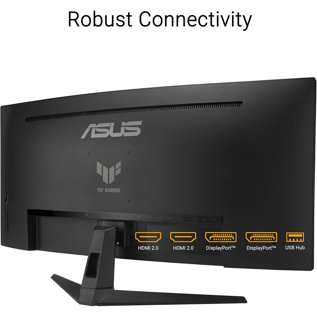 Asus Tuf Gaming VG34VQ3B 34” Ultra-Wide Curved Monitor – 21:9 QHD (3440x1440), 180Hz, 1ms, VA Panel, Extreme Low Motion Blur Sync, FreeSync Premium, Speaker, 90% DCI-P3, DisplayWidget Center - Image 7