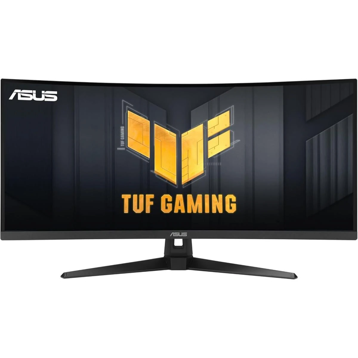 Asus Tuf Gaming VG34VQ3B 34” Ultra-Wide Curved Monitor – 21:9 QHD (3440x1440), 180Hz, 1ms, VA Panel, Extreme Low Motion Blur Sync, FreeSync Premium, Speaker, 90% DCI-P3, DisplayWidget Center