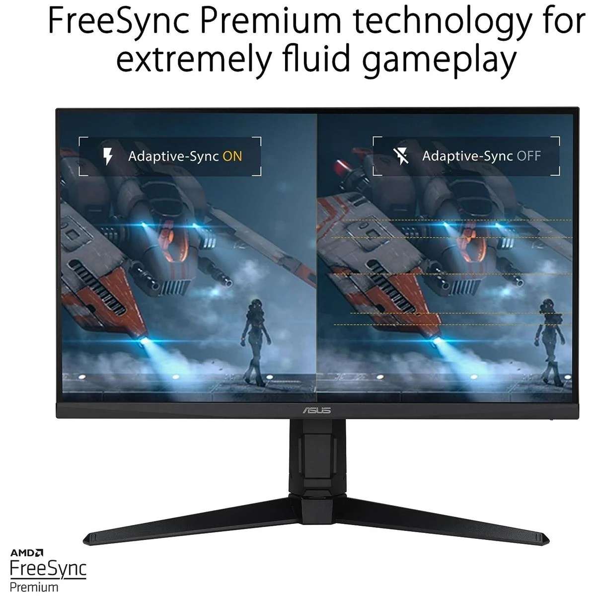 Asus Tuf Gaming VG27AQML1A - 260Hz 2K 1440p QHD IPS 27" Monitor - Image 3