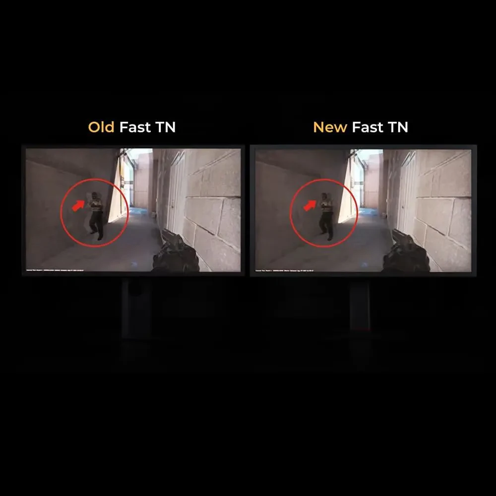 BenQ Zowie XL2566X+ 24.1" Fast TN 400Hz Gaming Monitor for Esports - Motion Clarity DyAc2, 1080p, XL Setting to Share, Shielding Hood, New Industrial Grade Ball Bearing Height Adjustment - Image 3