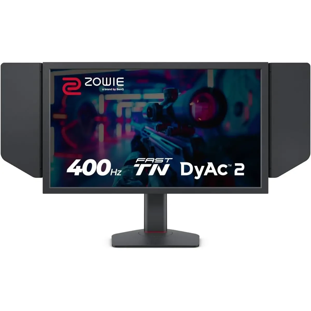 BenQ Zowie XL2566X+ 24.1" Fast TN 400Hz Gaming Monitor for Esports - Motion Clarity DyAc2, 1080p, XL Setting to Share, Shielding Hood, New Industrial Grade Ball Bearing Height Adjustment