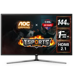 AOC G4309VX/D - 144Hz 4K UHD VA 43" Quantum Dot Gaming Monitor