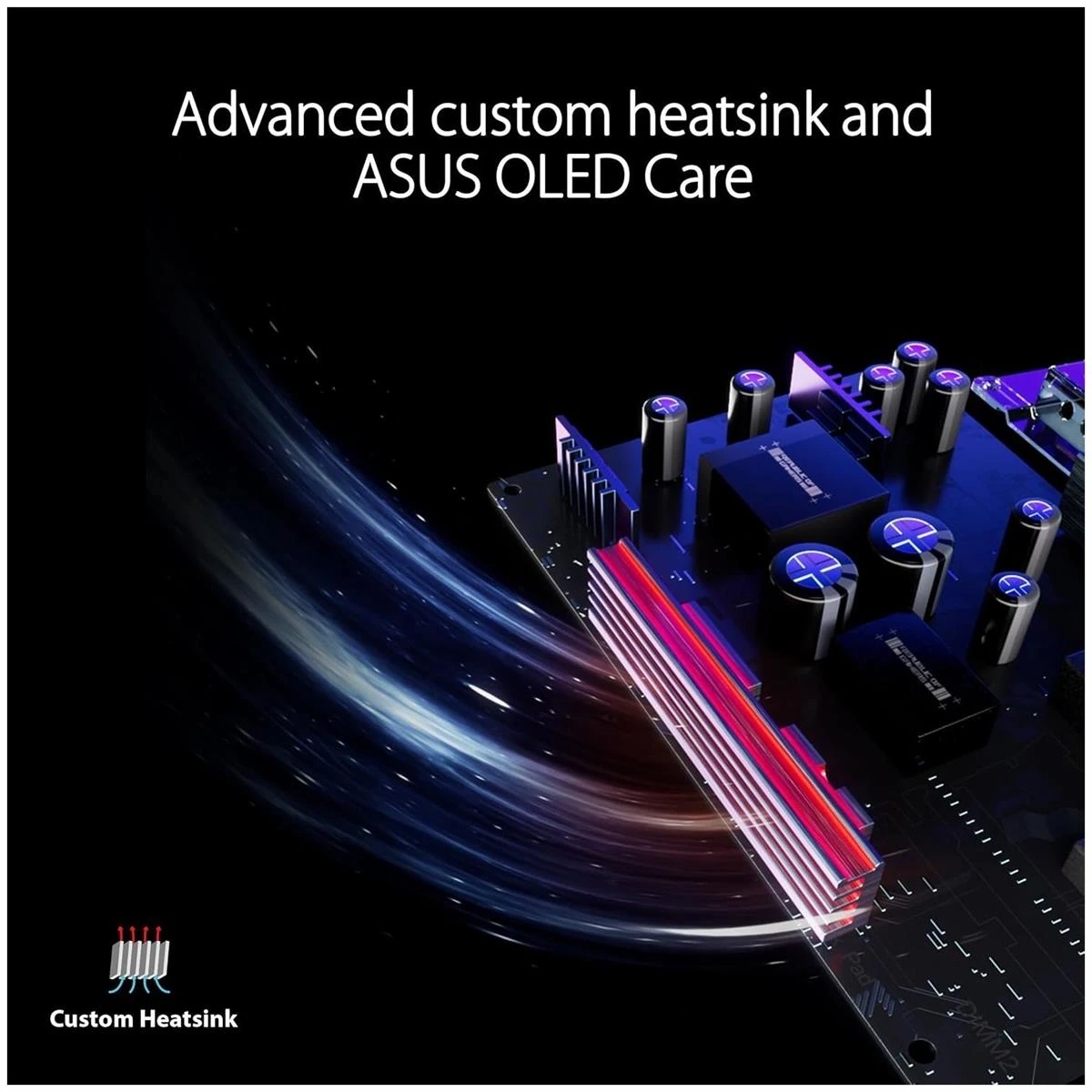 Asus Rog Swift OLED PG34WCDM 34" Ultrawide 800R Curved Gaming Monitor – 21:9 (3440 x 1440), 240Hz, 0.03ms, G-SYNC Compatible, Custom Heatsink, Uniform Brightness, Smart KVM, USB-C 90W PD, 1300nits - Image 5