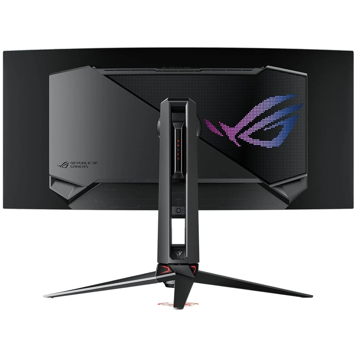 Asus Rog Swift OLED PG34WCDM 34" Ultrawide 800R Curved Gaming Monitor – 21:9 (3440 x 1440), 240Hz, 0.03ms, G-SYNC Compatible, Custom Heatsink, Uniform Brightness, Smart KVM, USB-C 90W PD, 1300nits - Image 8
