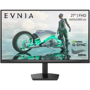 Philips Evnia 27M2N3200FQ 27" FHD Gaming Monitor – 1920×1080, Fast IPS, 200Hz, 0.3ms MBR, HDR10, FreeSync Premium & G-SYNC, 120% sRGB, SmartImage Game Modes