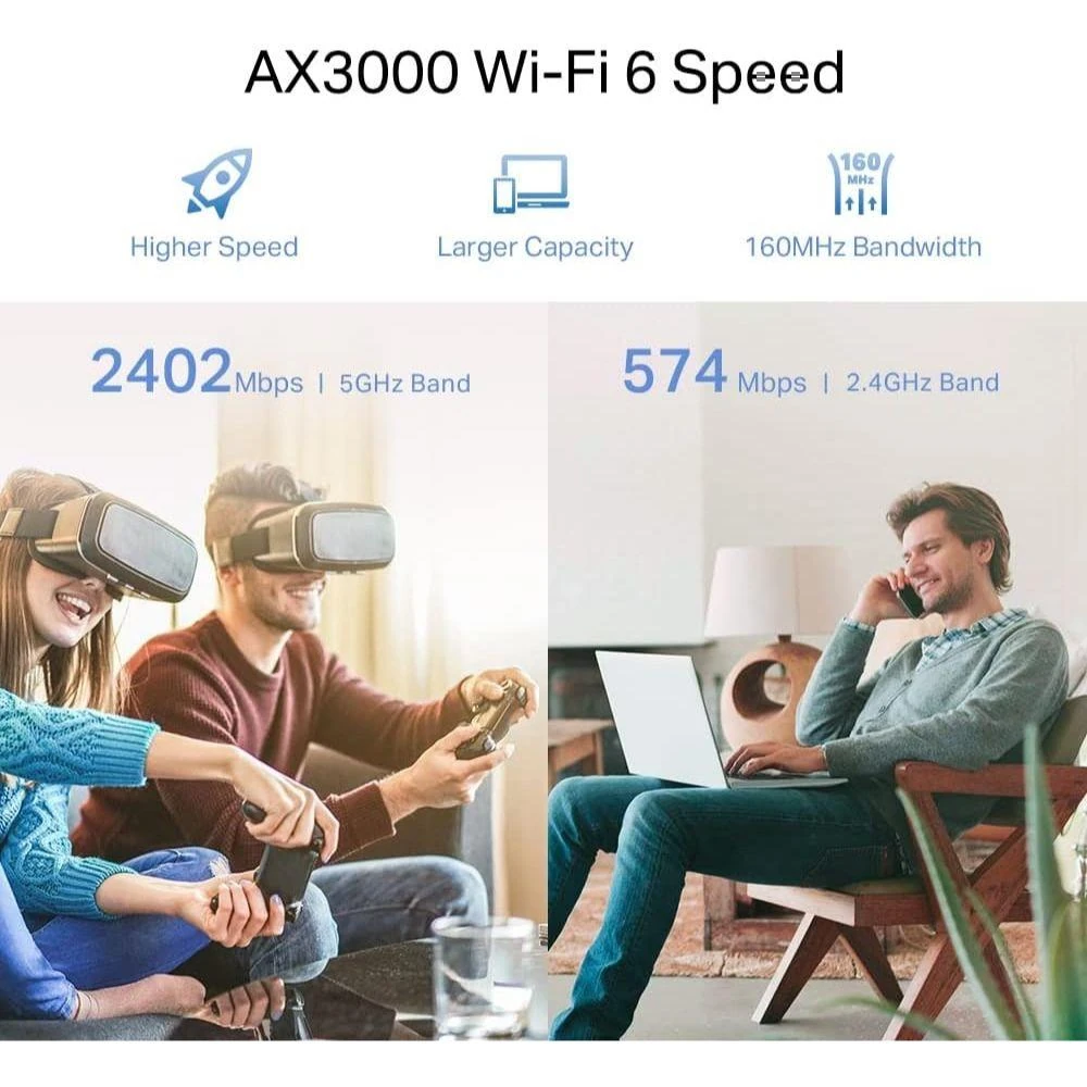 TP-Link RE705X AX3000 Dual-Band Wi-Fi 6 Range Extender - Image 7