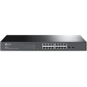 TP-Link TL-SG2218 16 Port Gigabit Smart Managed Switch, 2 SFP Slots, Omada SDN Integrated, IPv6, Static Routing, L2/L3/L4 QoS, IGMP & LAG